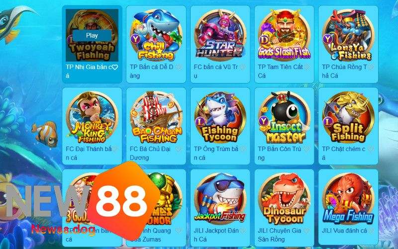 Bắn Cá Tại New88