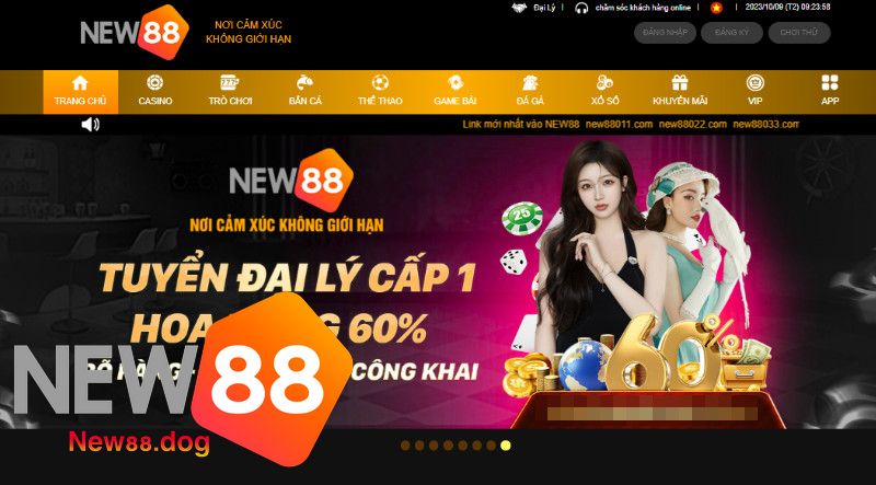 Cơ hội kiếm tiền khủng từ nhà cái New88
