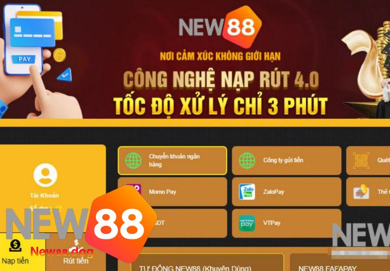 Hãy Bắt Đầu Nạp Tiền New88 Từ Con Số Nhỏ Để Thử Vận May